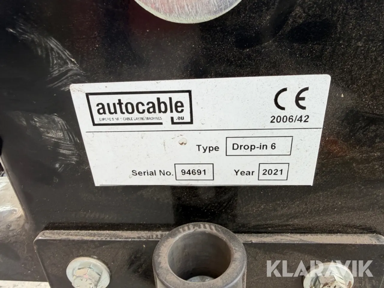 Billede 5 - Kabelnedlægger Autocable Drop-In 6 - 1 styk