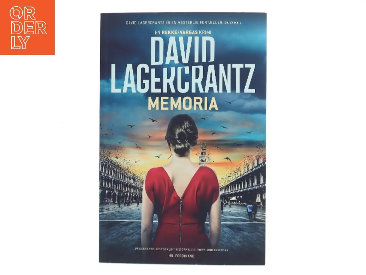 Billede 1 - Memoria af David Lagercrantz (Bog)