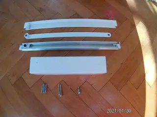Dørpumpe med glideskinne Dorma TS 93