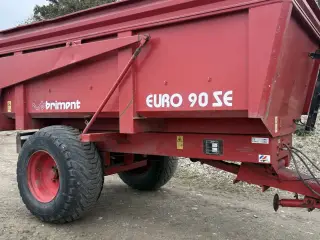 Brimont høj/bag tipvogn. Meget velholdt vogn.
