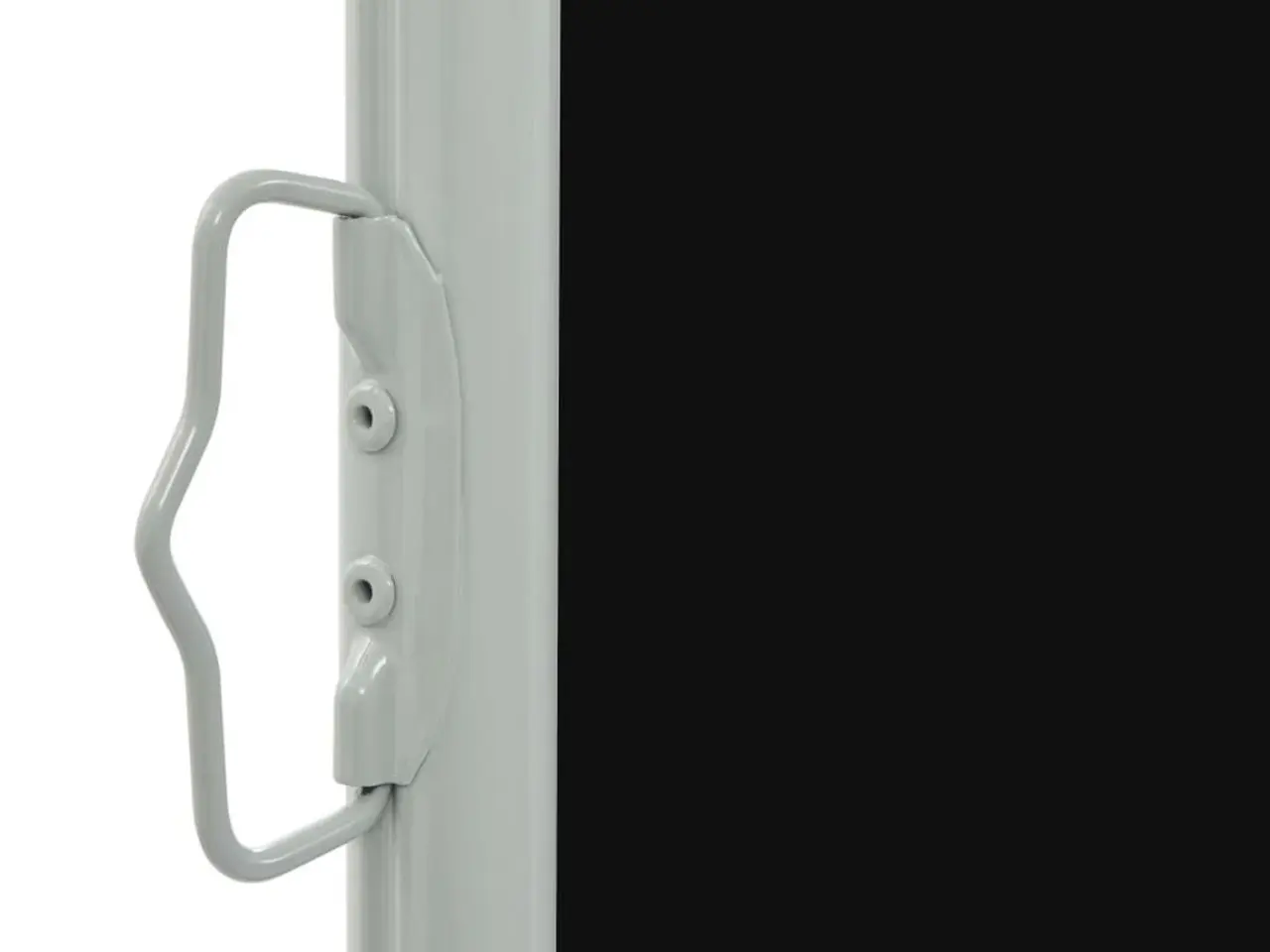 Billede 3 - Sammenrullelig sidemarkise 60 × 300 cm - sort