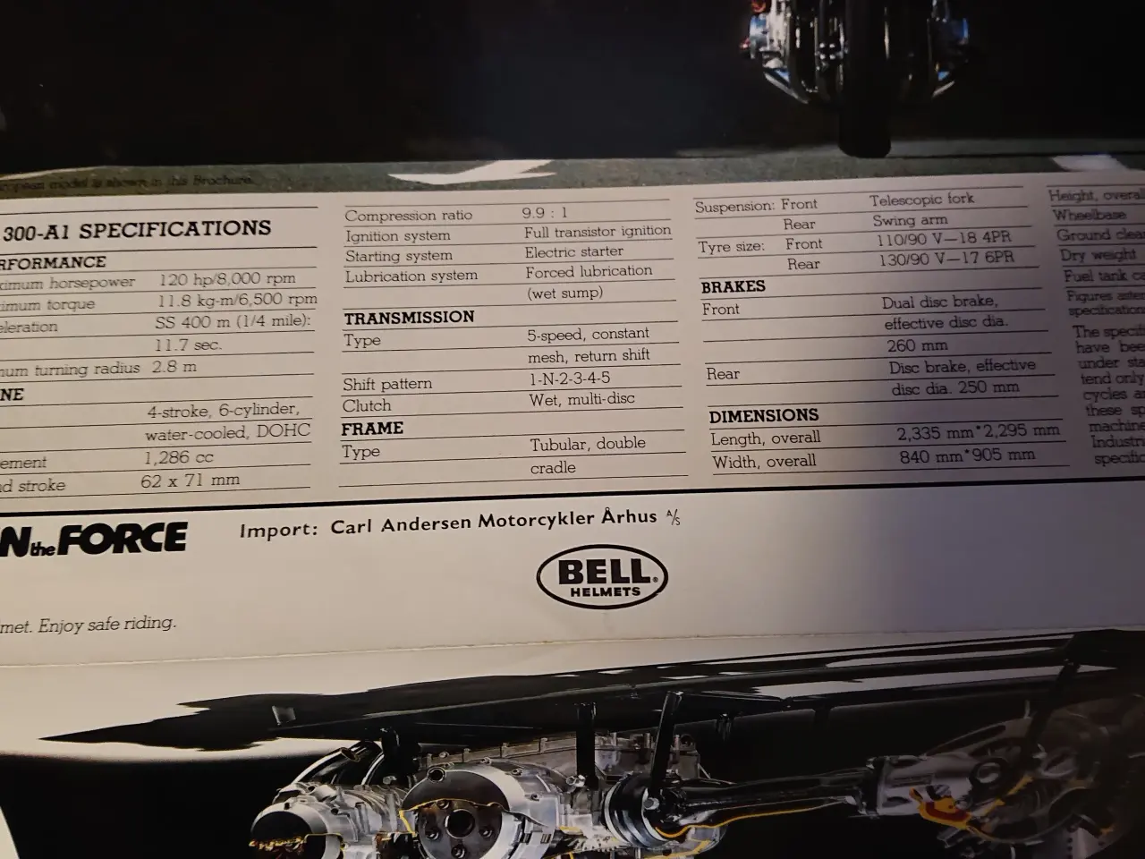 Billede 3 - org. Kawasaki Brochure