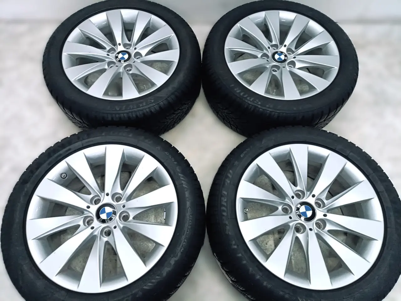 Billede 5 - 5x120 17" ET37 nav 72,6ø BMW vintersæt inkl.TPMS