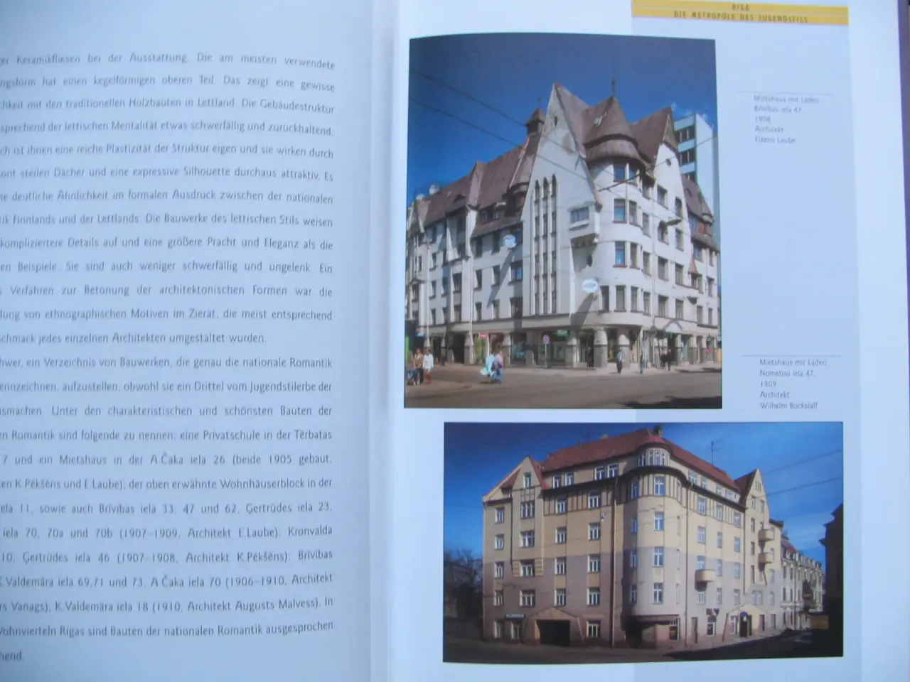 Billede 4 -  Jugenstil in der Rigaer Baukunst