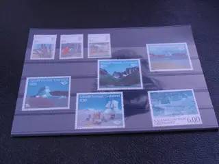Postfriske Grønlandske Serier. Planche medsendes