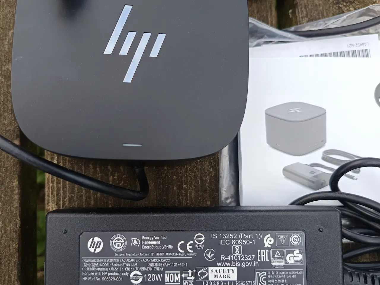 Billede 1 - HP Thunderbolt/USB C dockingstation 120W G2