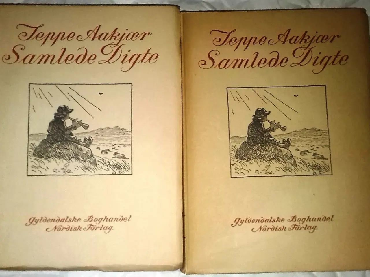 Billede 1 - Jeppe Aakjær, Samlede Digte, II & III.