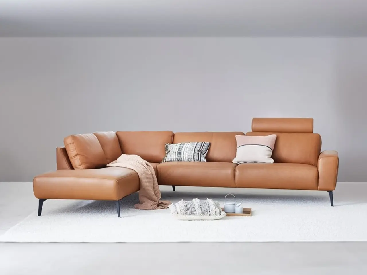 Billede 8 - Hjort Knudsen Copenhagen læder Hjørnesofa Venstrevendt