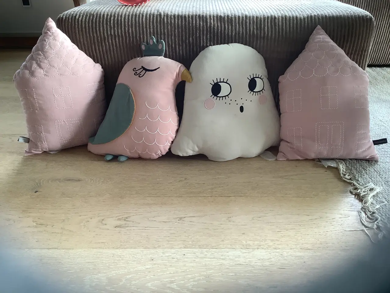 Billede 2 - Roommate økologisk bomuld pyntepuder til børn