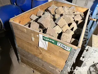 Chaussesten - blandet lot