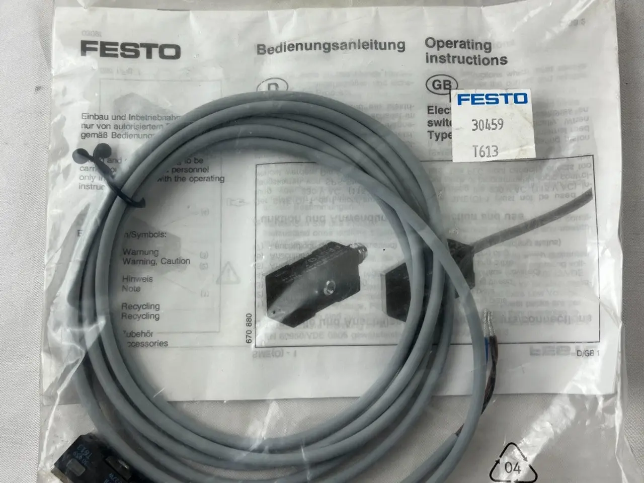 Billede 2 - FESTO SME-8 Proximity Sensor 30459 T613 Magnetic