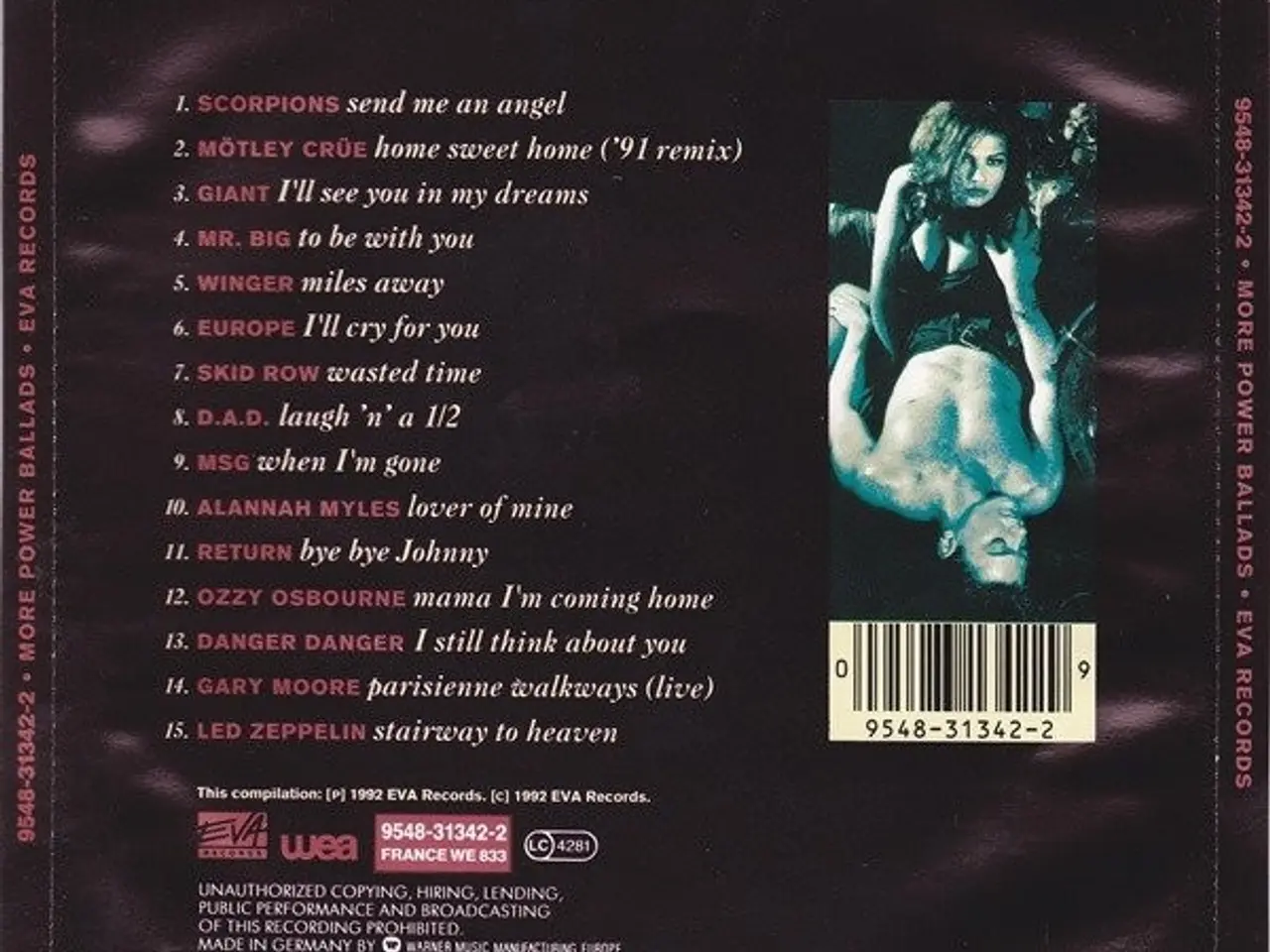 Billede 2 - Diverse kunstnere – More Power Ballads – CD