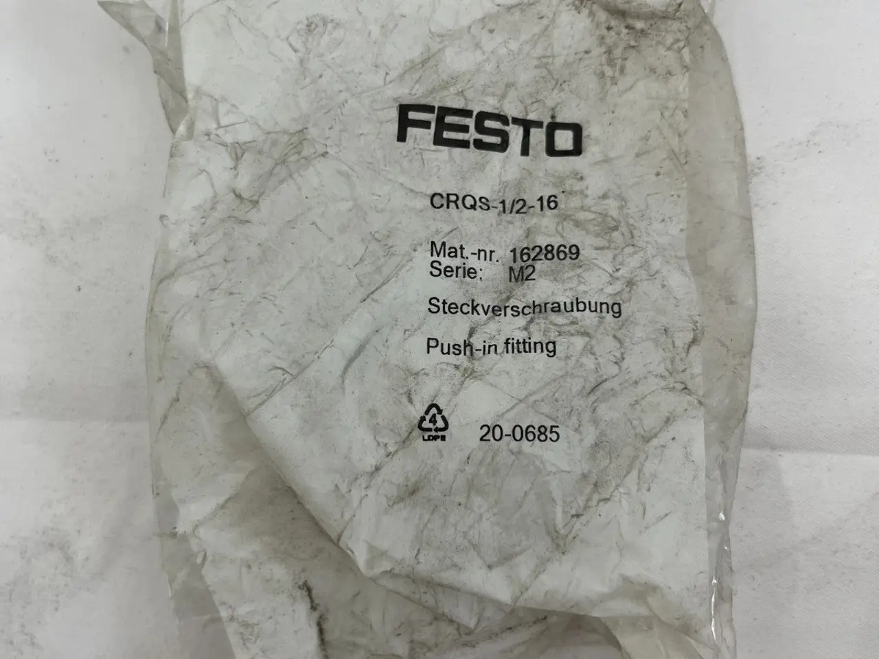 Billede 6 - Festo CRQS-1/2-16 Push-In Fitting 162869 1/2" Male