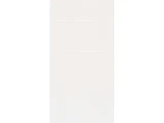 Plisségardin - hvid 85×200 cm, stofbredde 84,4 cm, polyester
