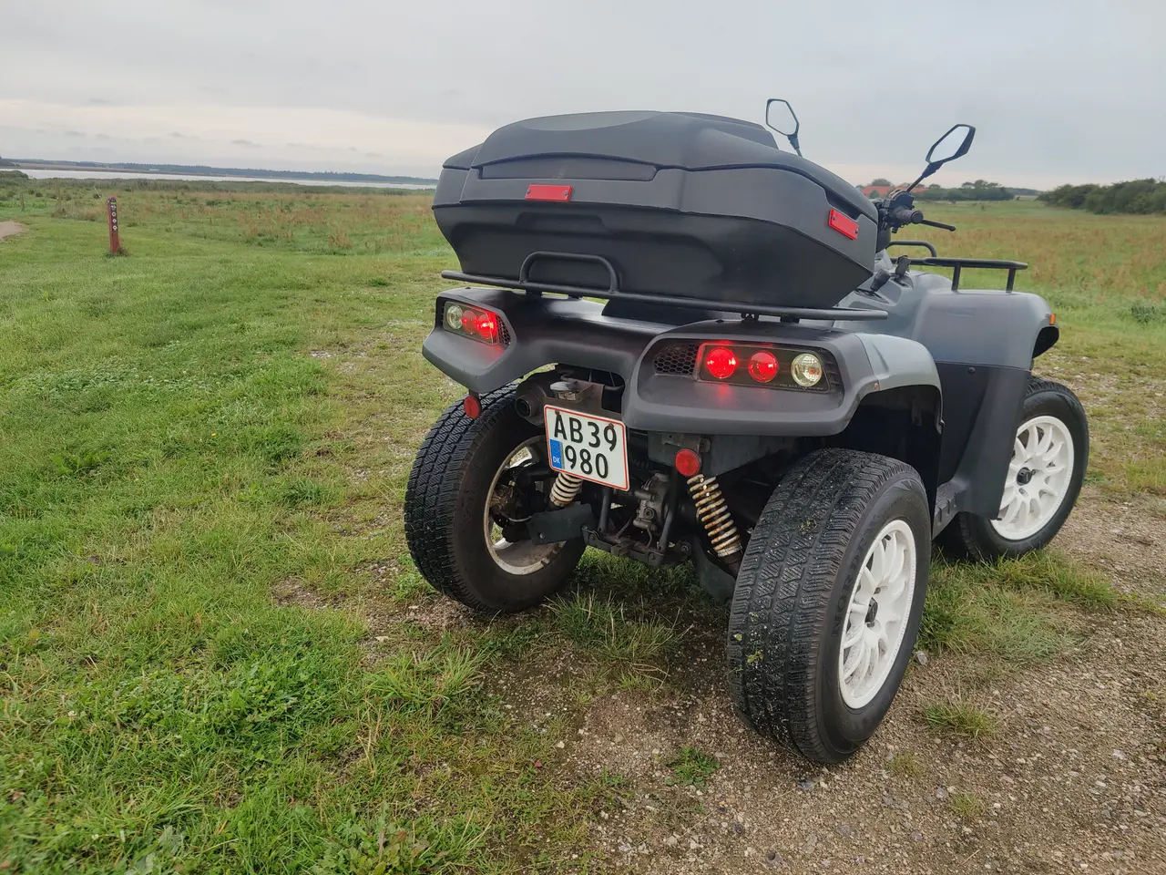 Billede 5 - Flot Cectek Gladiator 500 4x4 ATV på bilplader