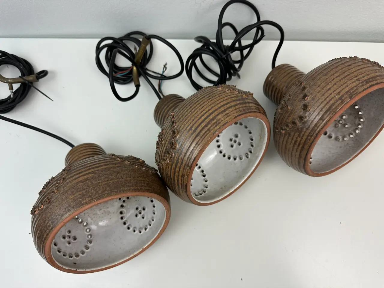 Billede 8 - 3 stk. retro keramik pendler