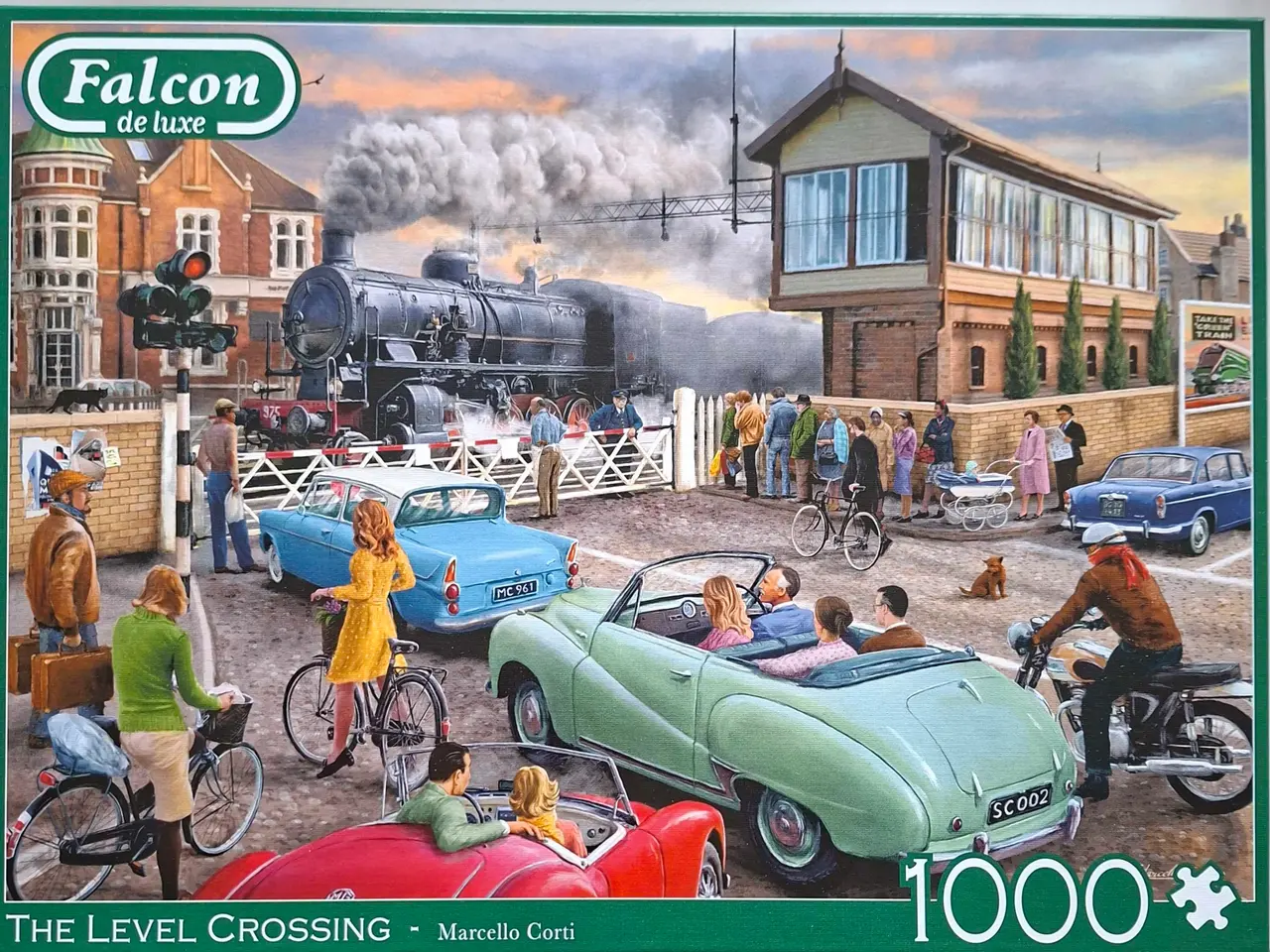 Billede 1 - Falcon de luxe puslespil 1000 brikker