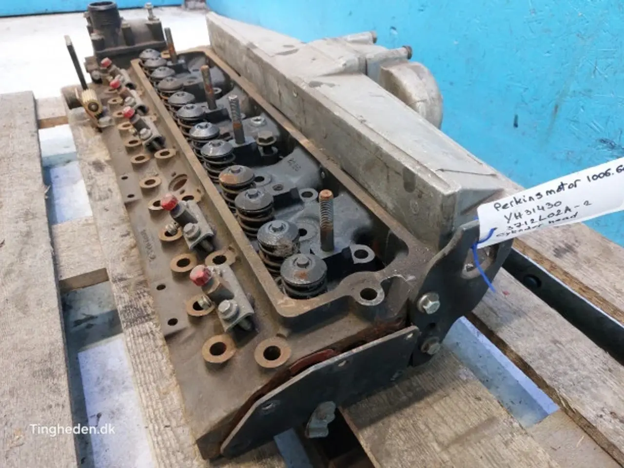 Billede 9 - Perkins 1006.60T Cylinderhoved 3712L02A-2