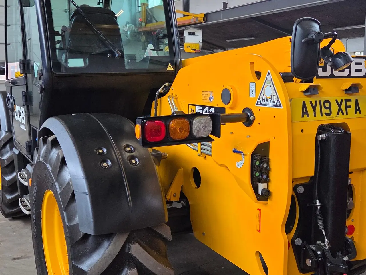 Billede 3 - JCB 541-70 Agri Super årg. 2019, med 5500 timer, 40km, 145 hk