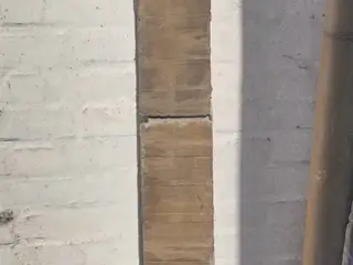 teglsten overligger 7 sten.