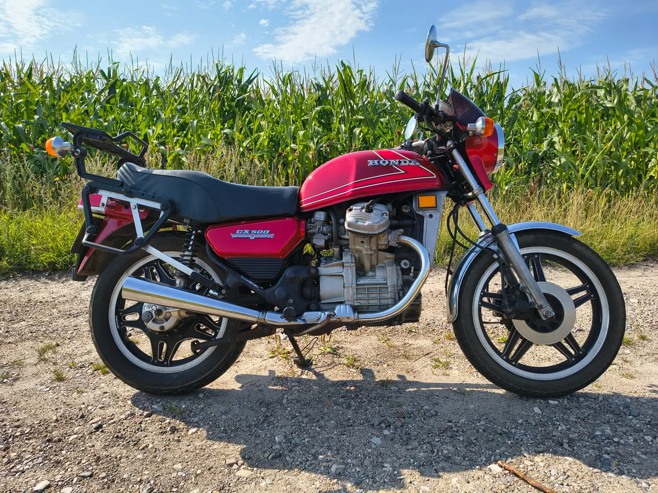 Billede 1 - Honda cx 500 nysynet