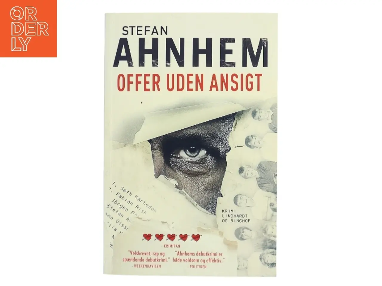 Billede 1 - Offer uden ansigt af Stefan Ahnhem (Bog)