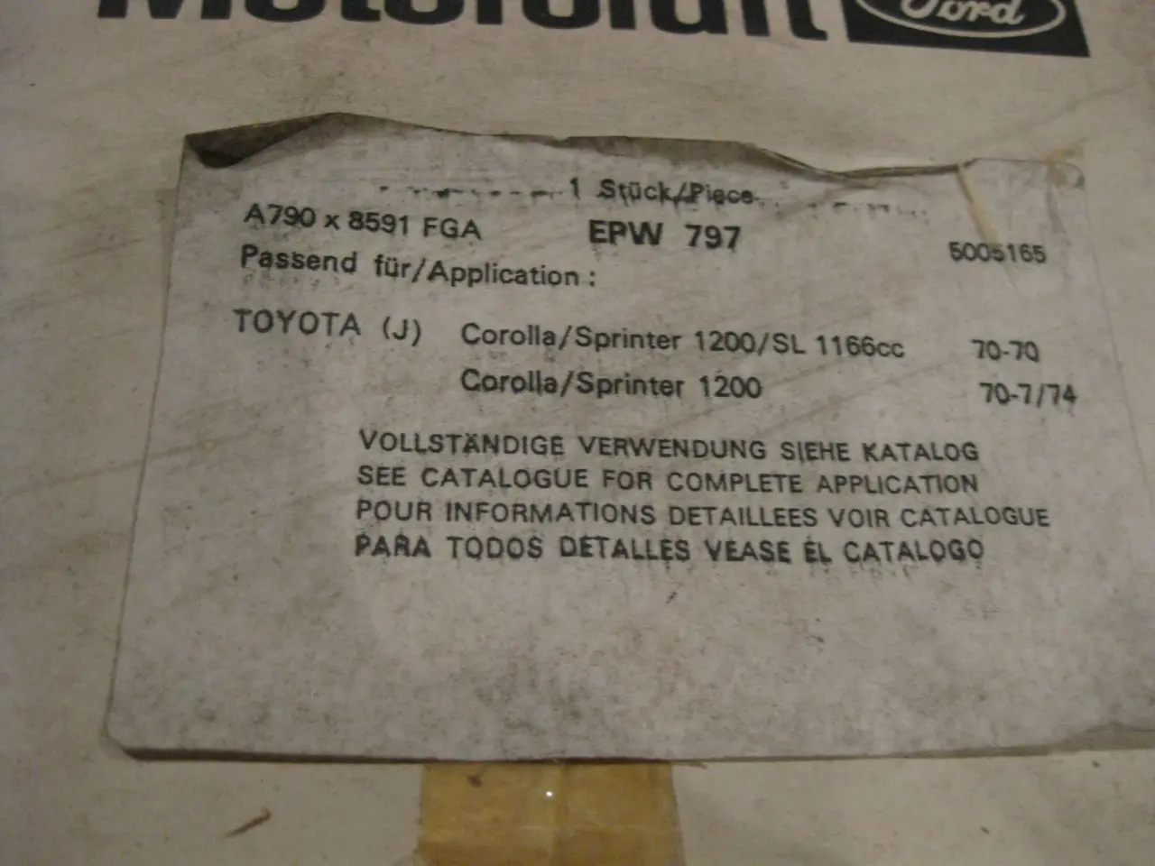 Billede 3 - Toyota Vandpumpe