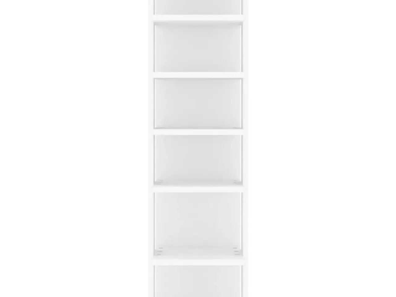 Billede 5 - Skoskabe 2 stk. 27,5x27x102 cm konstrueret træ hvid