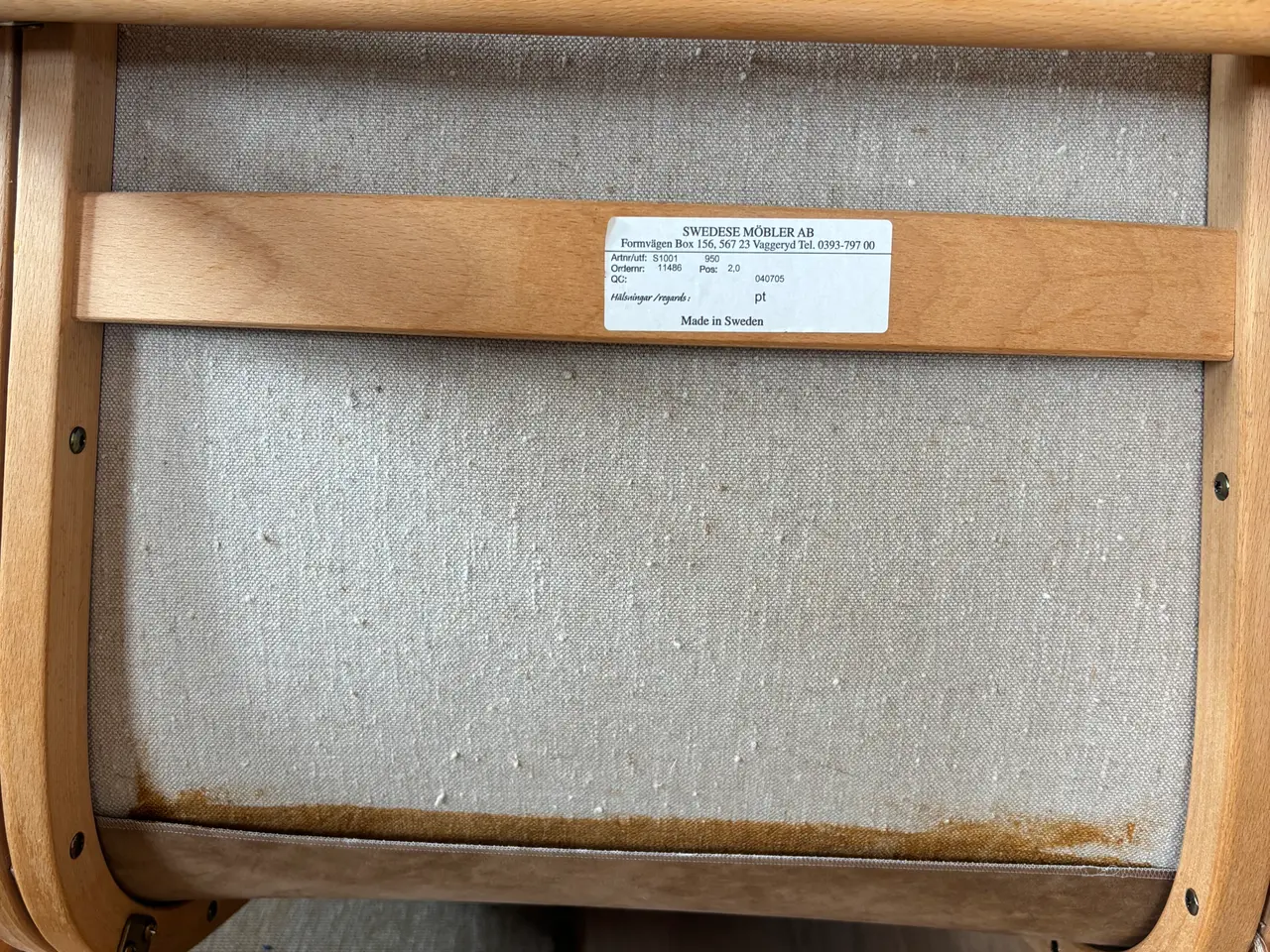 Billede 3 - Lamino Stol og Skammel - Stouby sofa - Haslev bord