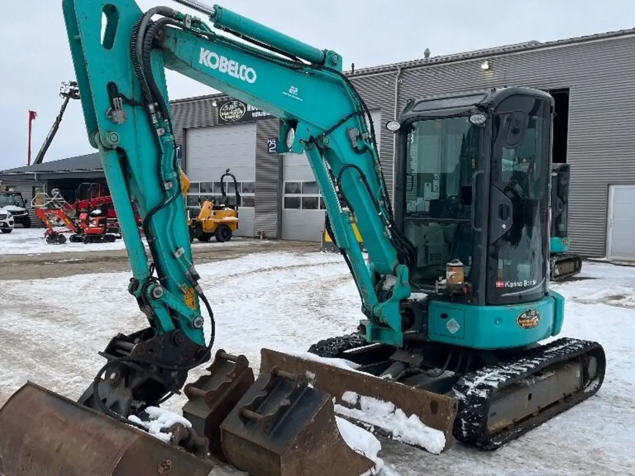 Billede 1 - Kobelco SK35 SR 3,5 Tons minigraver