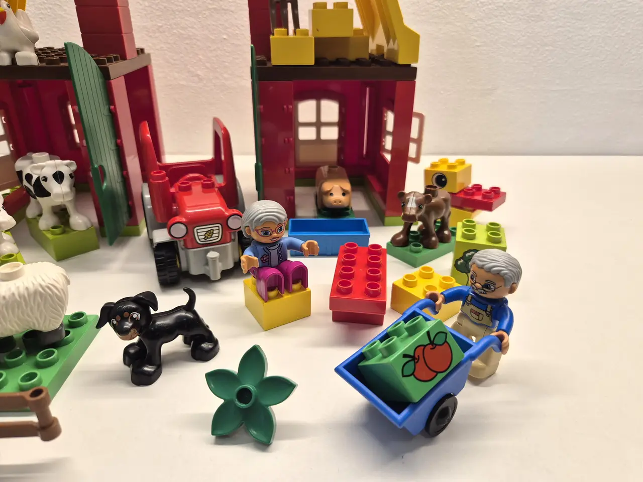 Billede 2 - Duplo Bondegård, Dyr, Traktor, Mennesker, Bygning 