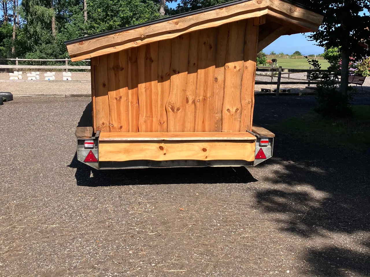 Billede 6 - Flytbar shelter på hjul.