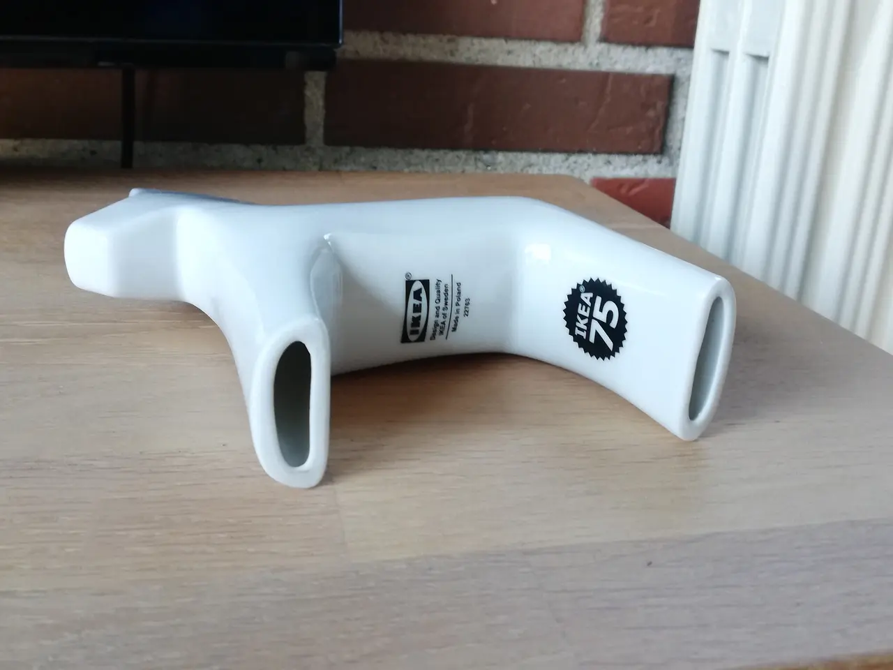 Billede 2 - Hvid dalarhest Ikea 75