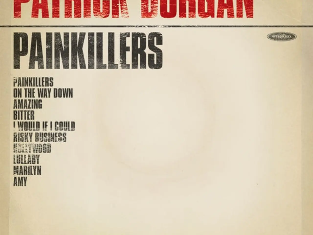Billede 1 - Patrick Dorgan – Painkillers – CD
