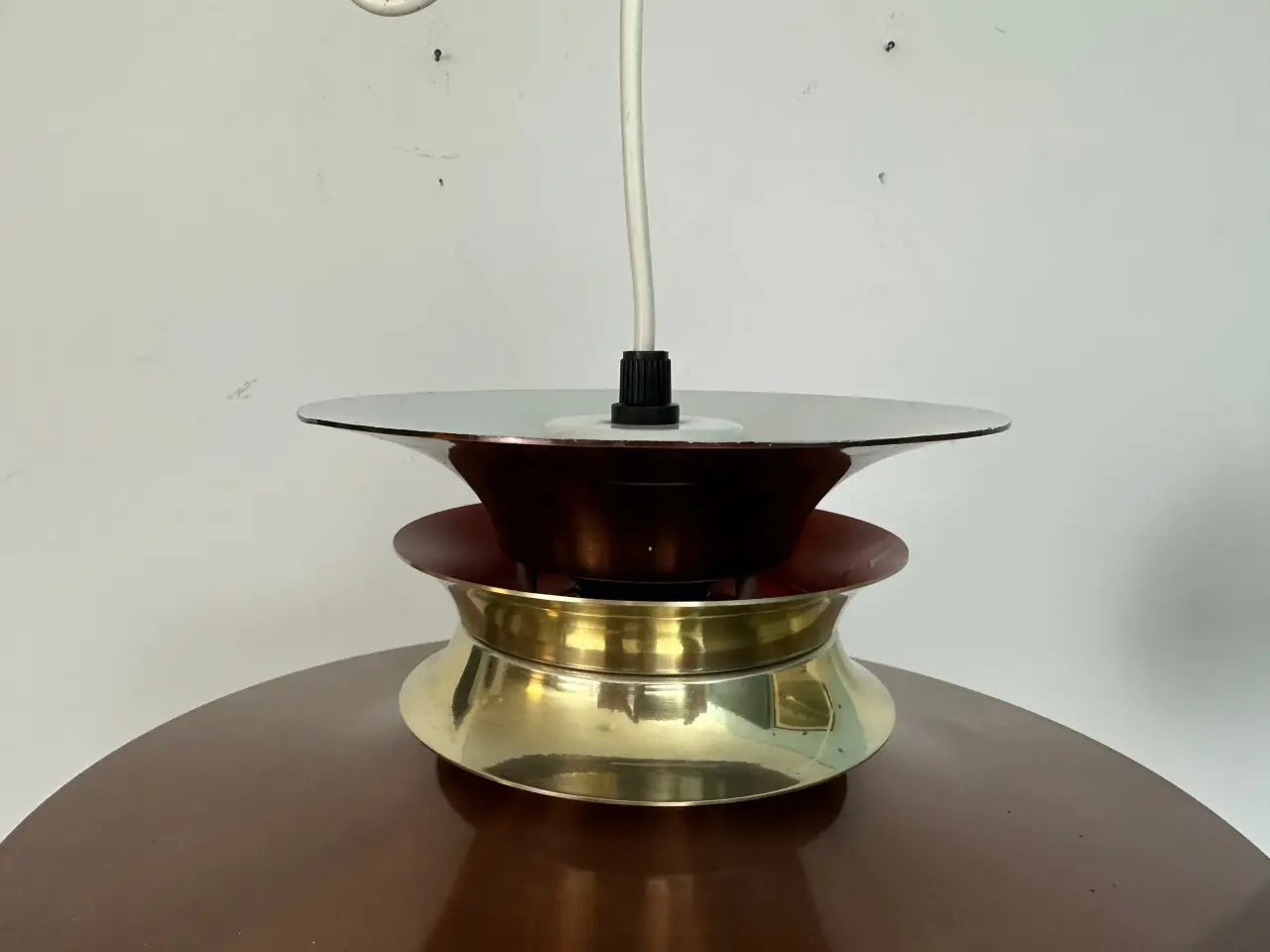 Billede 3 - Stor retro pendel (kobber/messing)