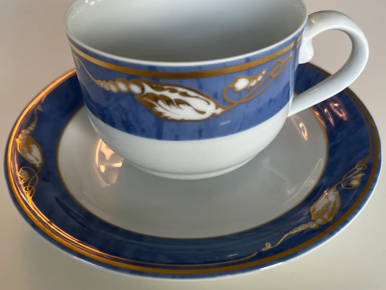 Billede 7 - Royal Copenhagen, Kaffekopper, Blå Magnolia
