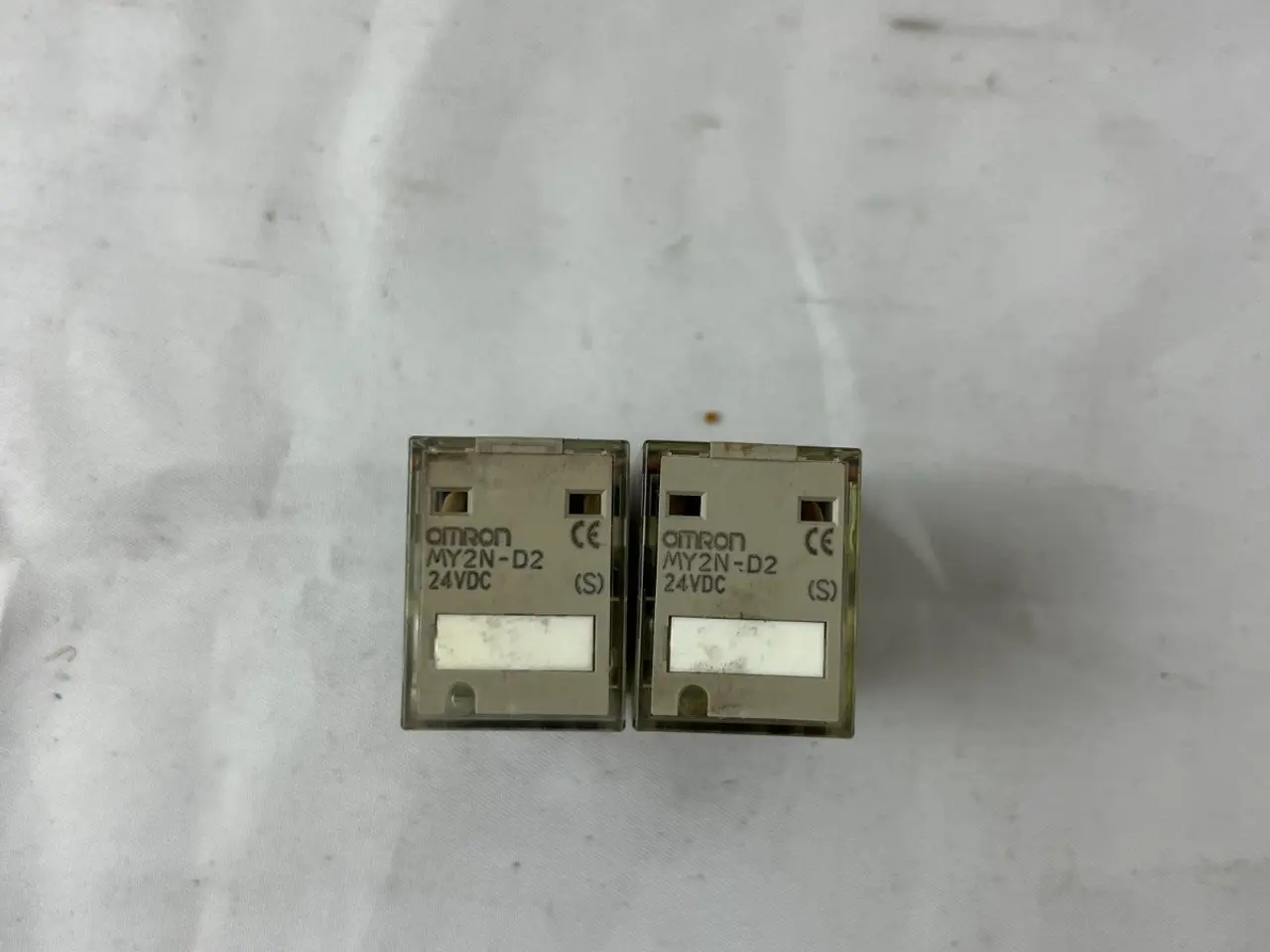 Billede 2 - Omron MY2N-D2 relæ 24V DC DPDT Plug‑In – parti of