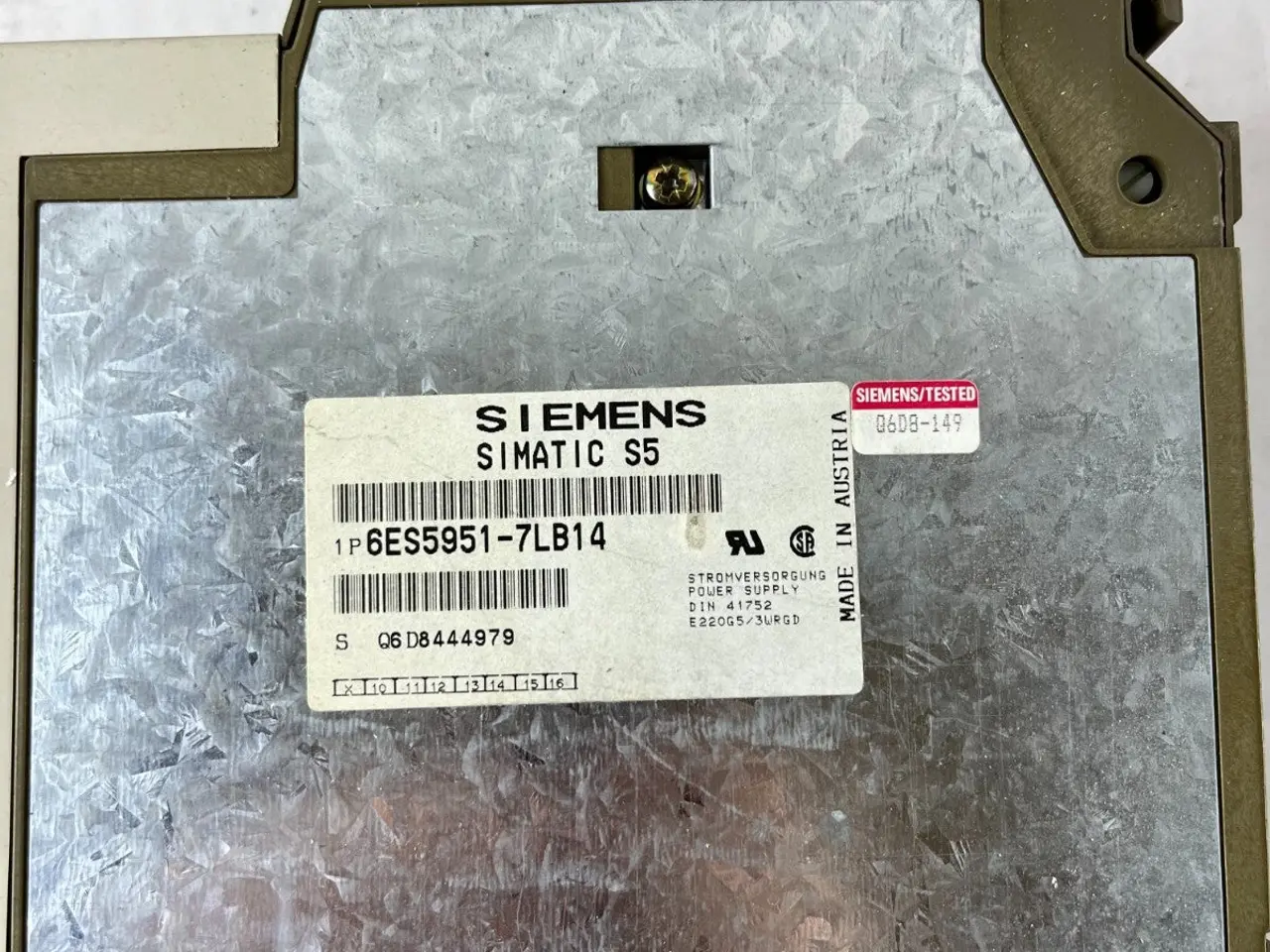 Billede 7 - Siemens SIMATIC S5 PS 3A strømforsyning 115/230V 5