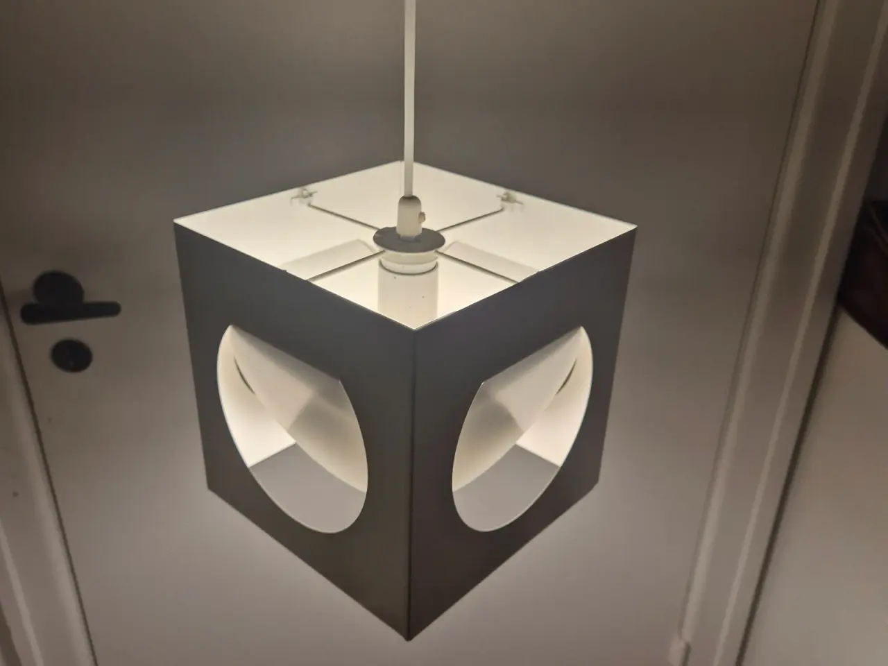 Billede 5 - Kubisk retrolampe af japanske Shogo Suzuki