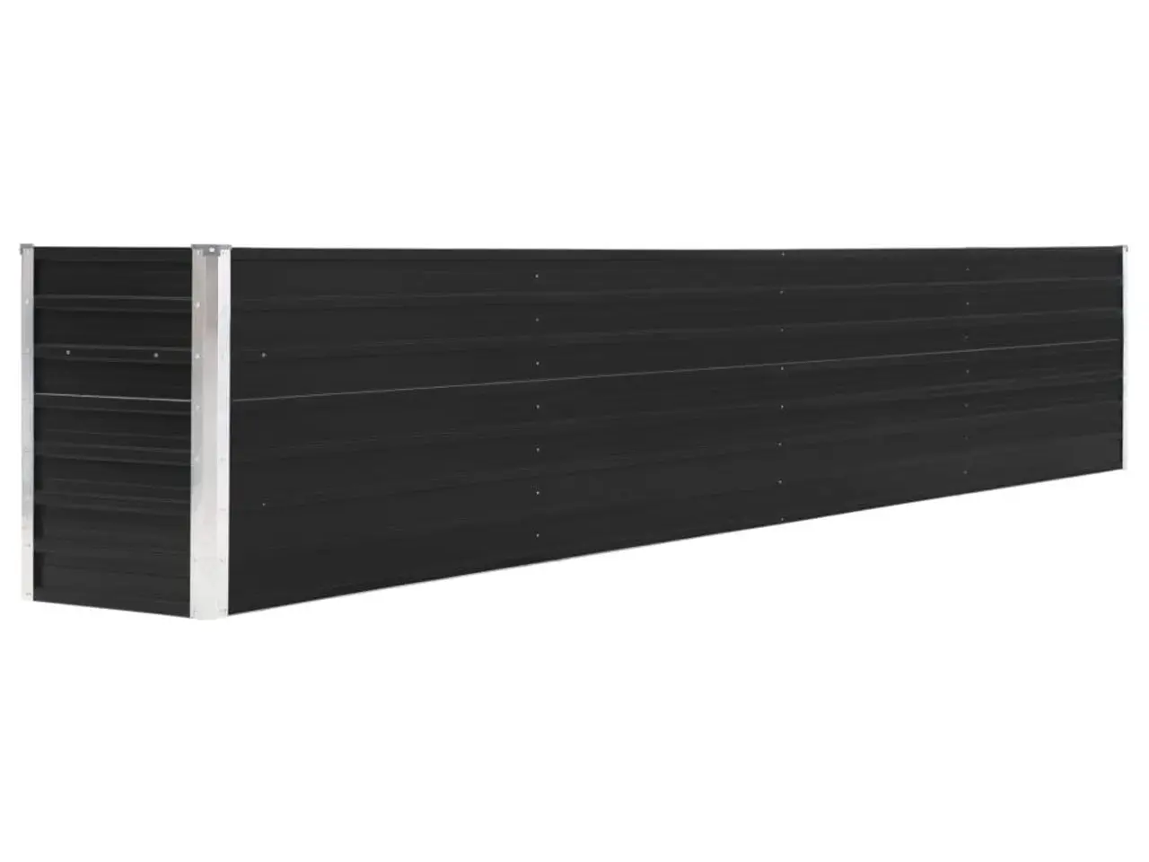 Billede 2 - Forhøjet plantekasse 320 x 40 x 45 cm - antracitgrå