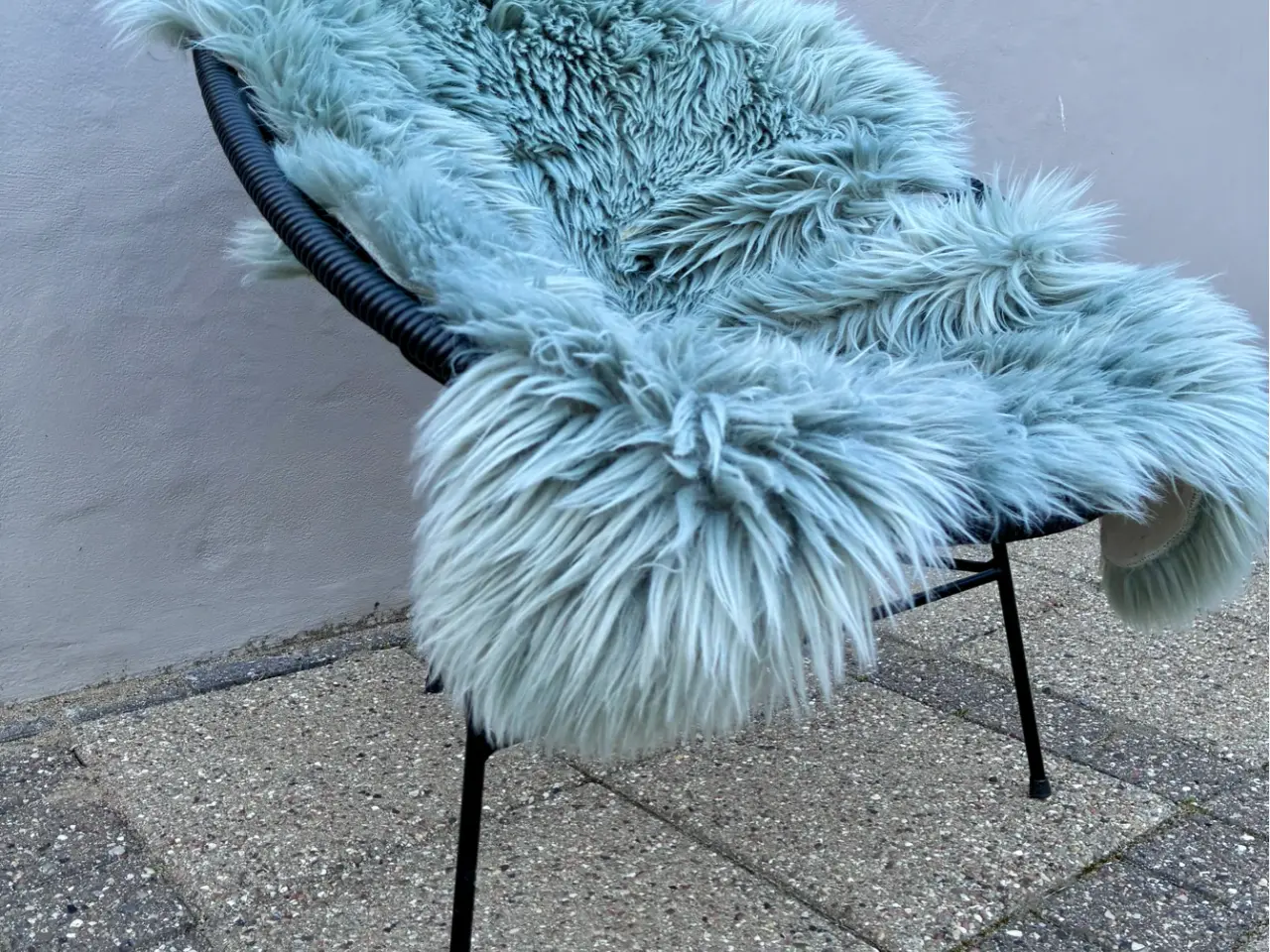 Billede 1 - Loungestol incl. skind til balkon / terrasse, ande