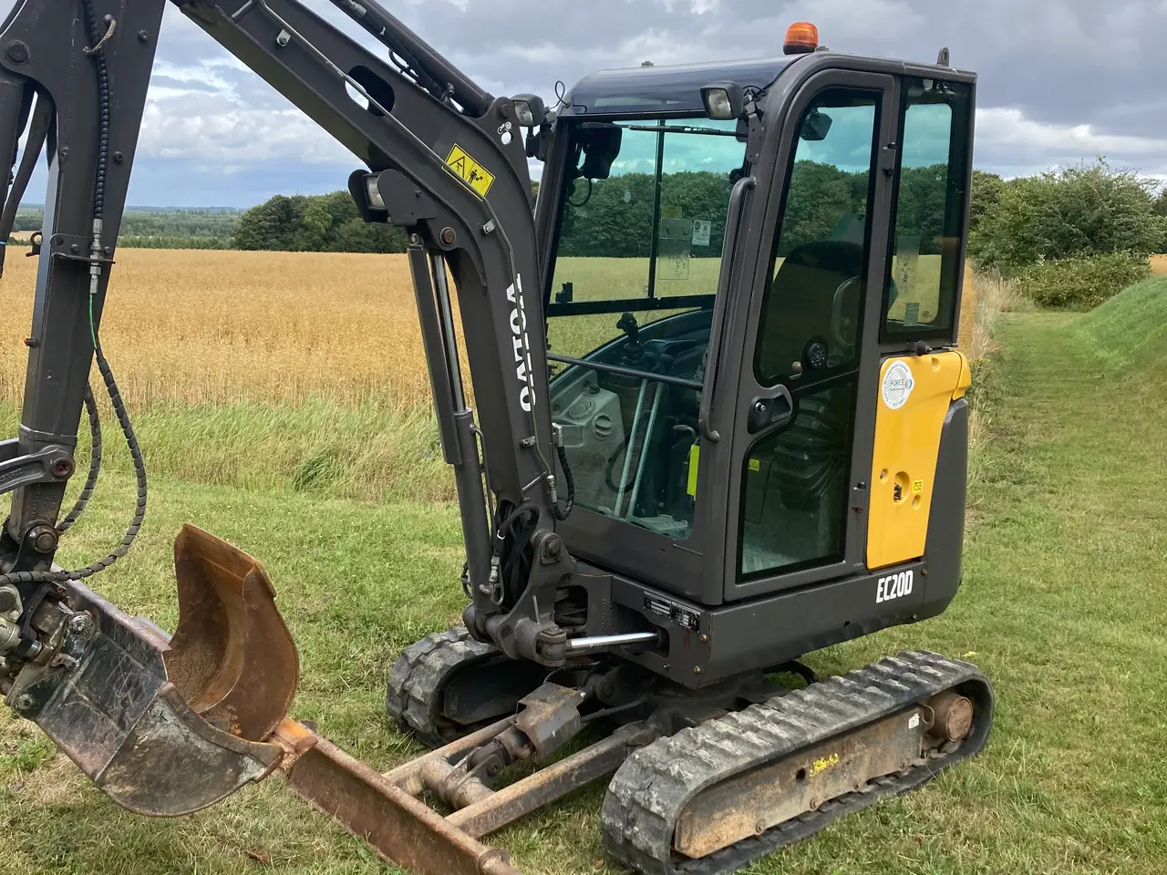 Billede 1 - Velholdt Volvo minigraver