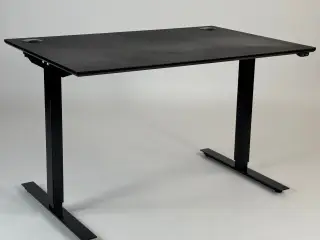 Hæve/sænkebord – Sort 120x80x73 cm