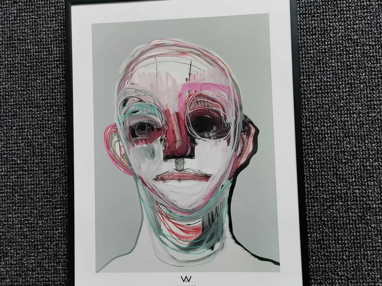 Billede 1 - Willamigo plakat i ramme