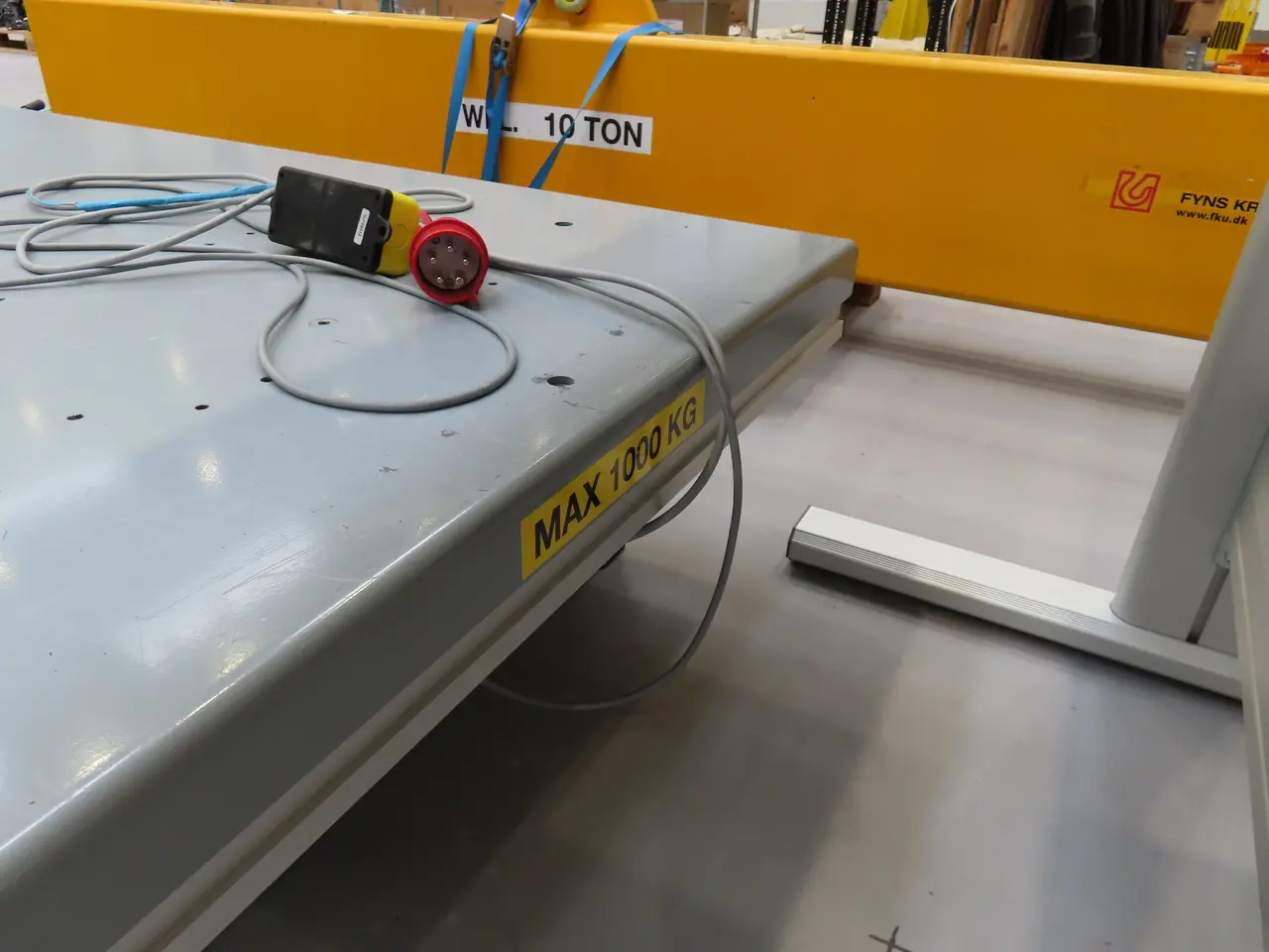 Billede 5 - Saksløftebord SAXLIFT 1000 Kg