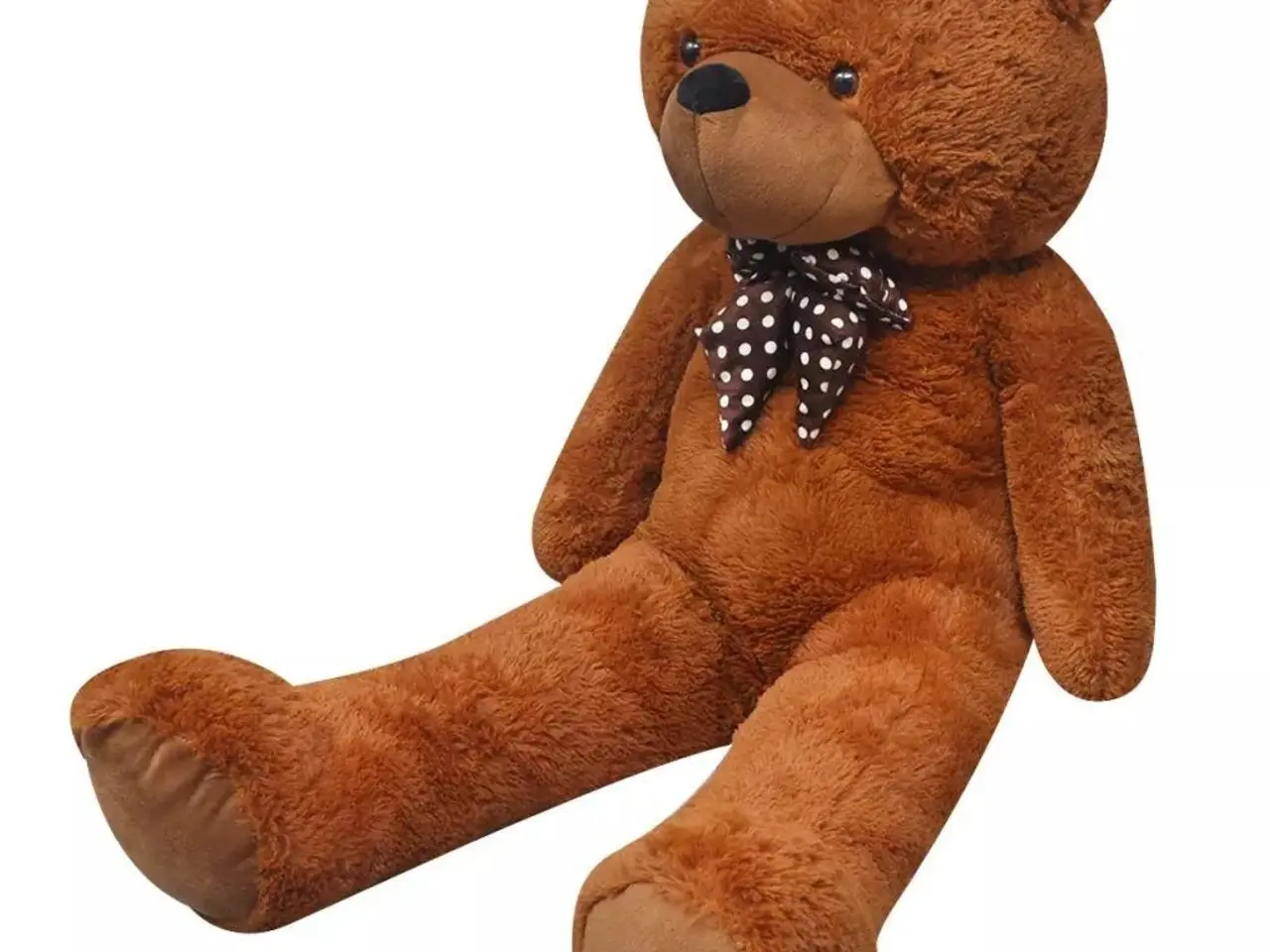 Billede 1 - Plysbamse XXL 160 cm - brun