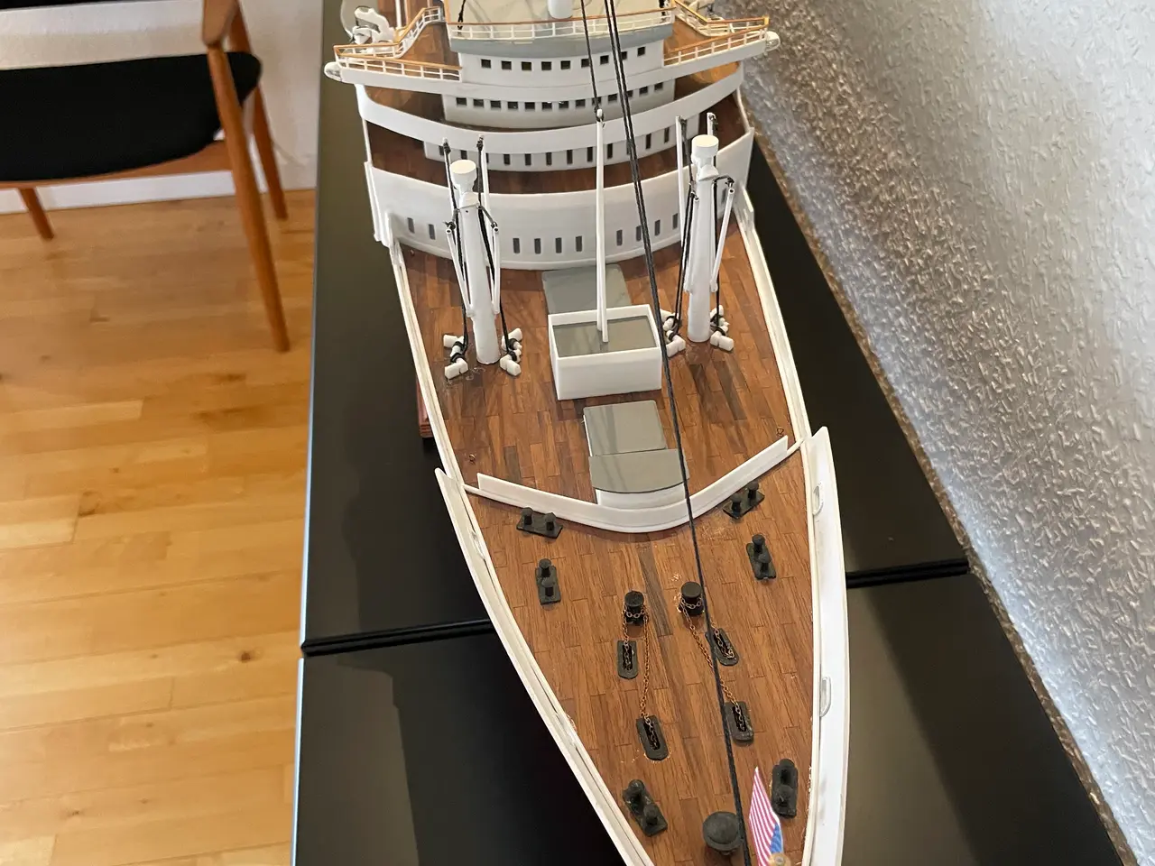 Billede 1 - Flot model af passagerskibet Andrea Doria