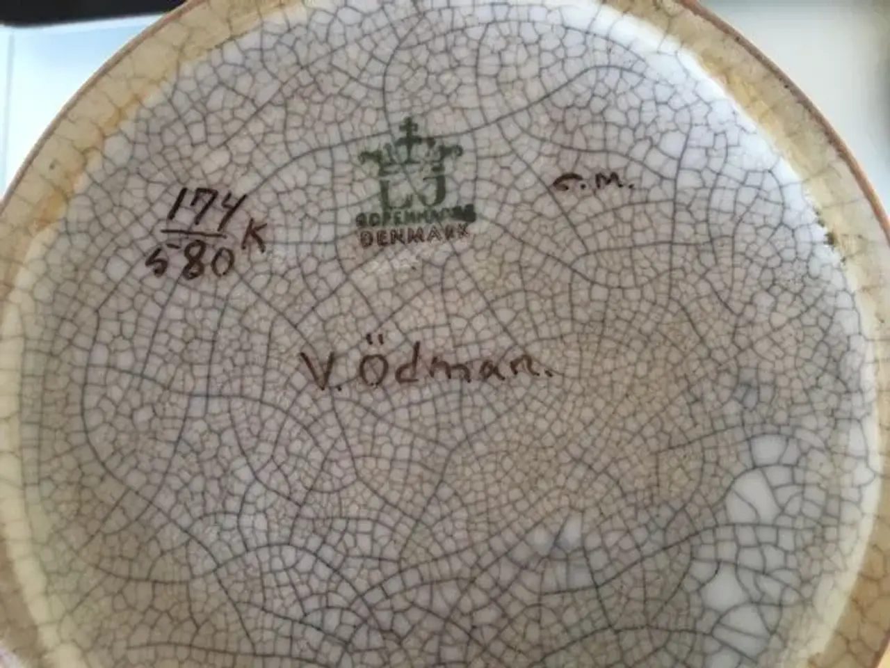 Billede 2 - Vaser, Dahl Jensen, krakeleret porcelæn