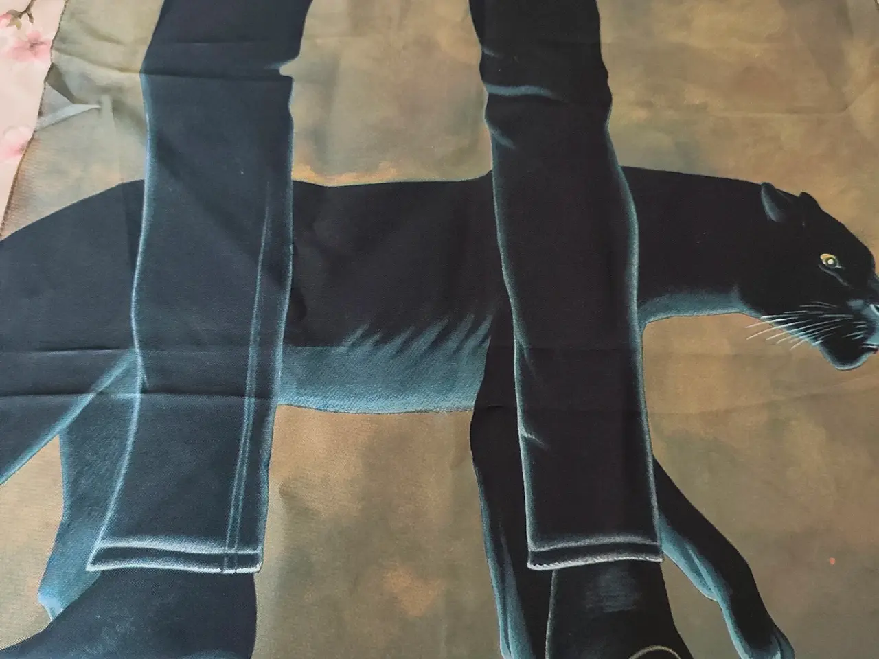 Billede 3 - Langt stort flag med Michael Jackson 