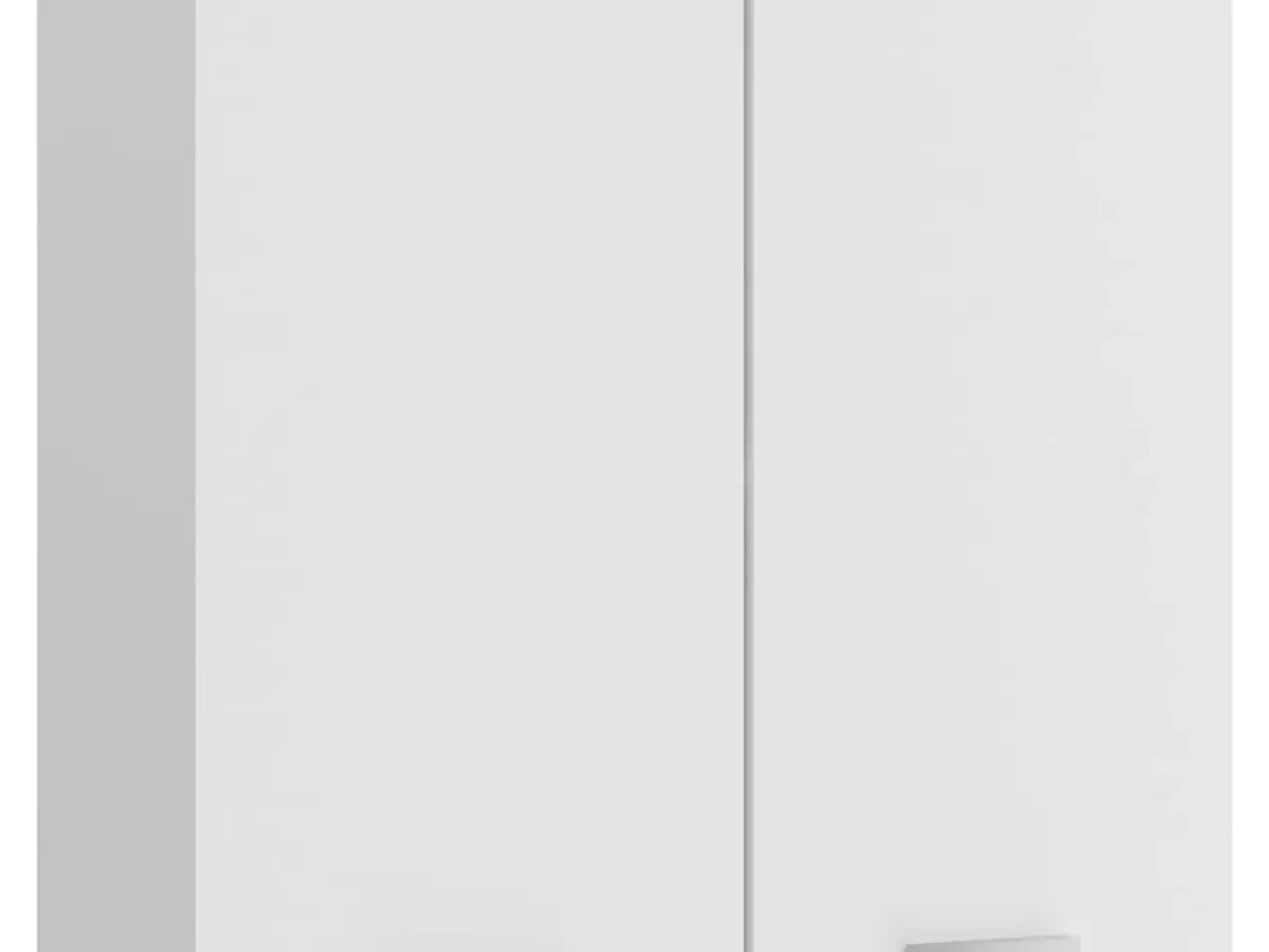 Billede 2 - Hængeskab “Lyon” - hvid køkkenskab 60×31×60 cm i konstrueret træ